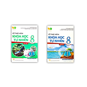 Sách - Combo Vở thực hành khoa học tự nhiên 8 - tập 1 + 2 ( kết nối )