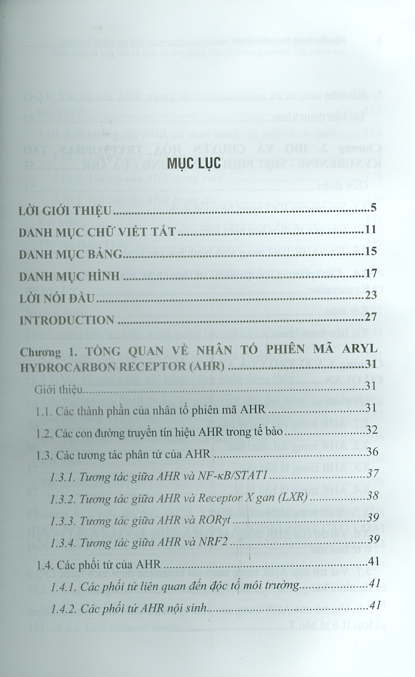 Nhân Tố Phiên Mã Aryl Hydrocarbon Receptor (Ahr) Trong Các Bệnh Tự Miễn, Thần Kinh Và Ung Thư Và Một Số Ứng Dụng Của Ahr Trong Nghiên Cứu Y Sinh Học (Bộ Sách Chuyên Khảo Ứng Dụng Và Phát Triển Công Nghê Cao) (Bìa Cứng)