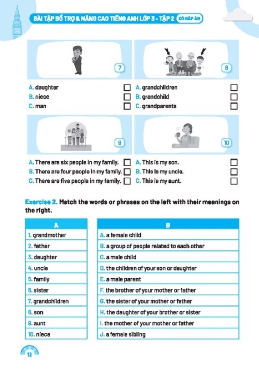 The Langmaster - Bài Tập Bổ Trợ Và Nâng Cao Tiếng Anh Lớp 3 - Tập 2 (Có Đáp Án) - Global Success _MT