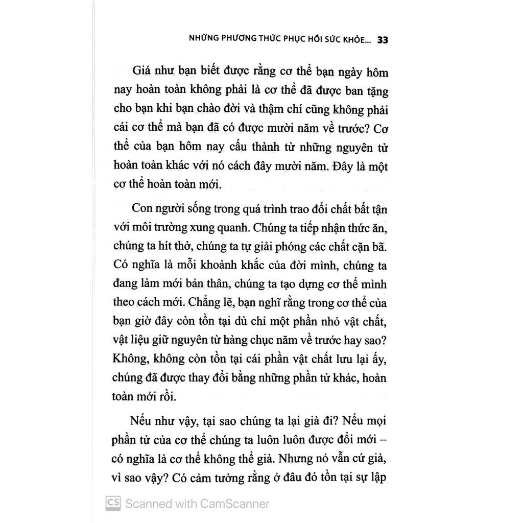 Sách - Những Phương Thức Phục Hồi Sức Khỏe Theo Tự Nhiên (Tái Bản)