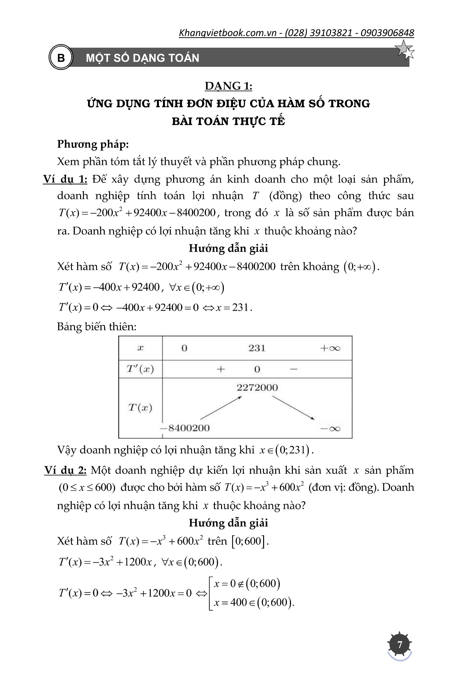 Sách - Phương Pháp Giải Các Dạng Toán Thực Tế 12 (Tài Liệu Dùng Chung Cho Các Bộ Sách)