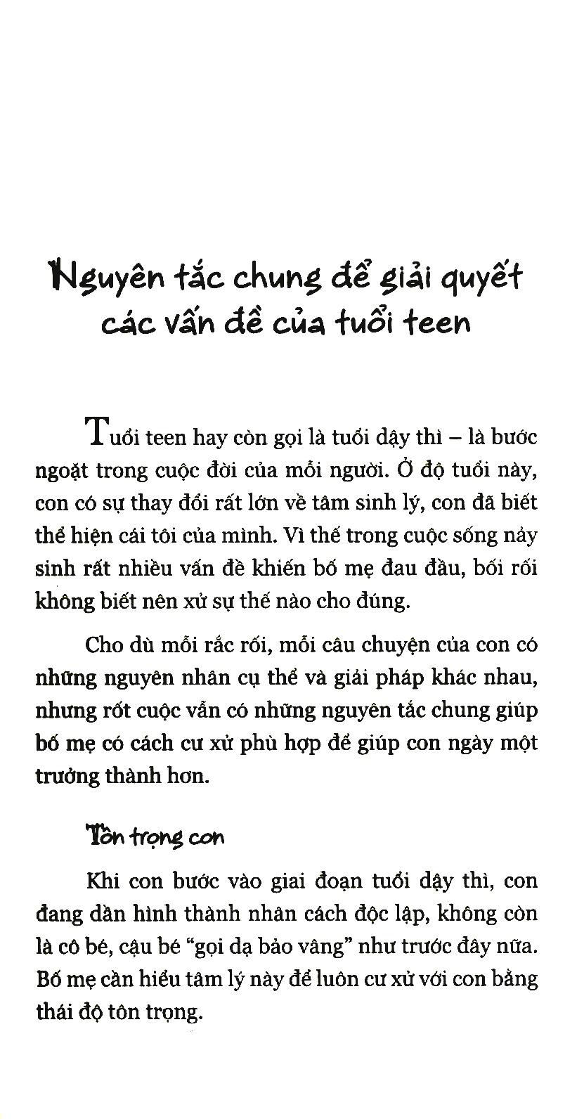 Dạy Con Tuổi Teen Dễ Ợt