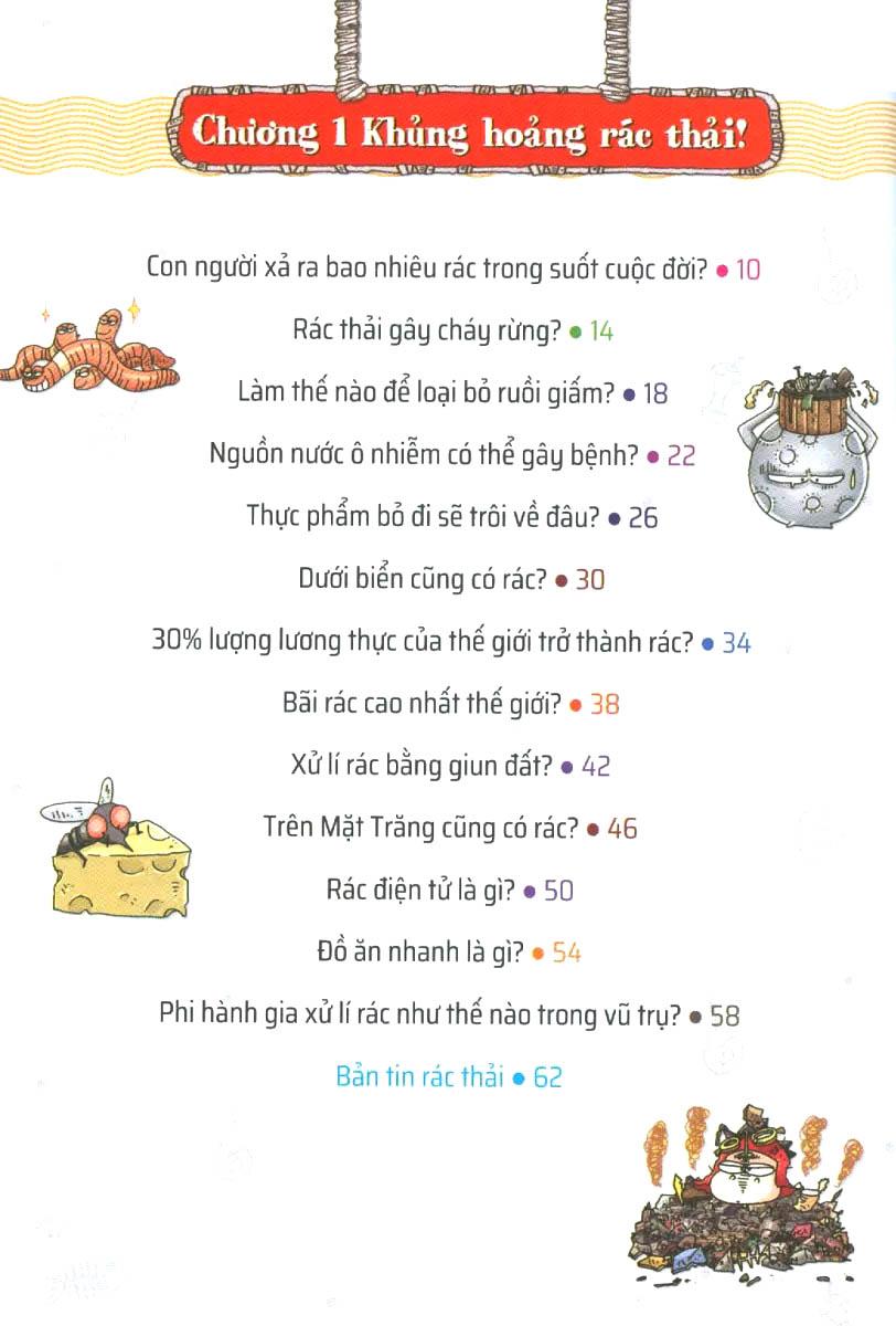 Quiz! Khoa Học Kì Thú - Khủng Hoảng Rác Thải (Tái Bản 2024)
