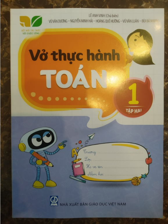 Sách - Vở Thực hành Toán 1 – Tập 2