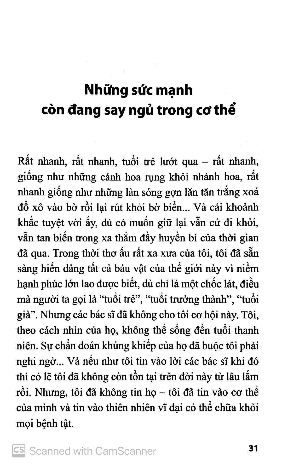 Những Phương Thức Phục Hồi Sức Khỏe Theo Tự Nhiên (Tái Bản)