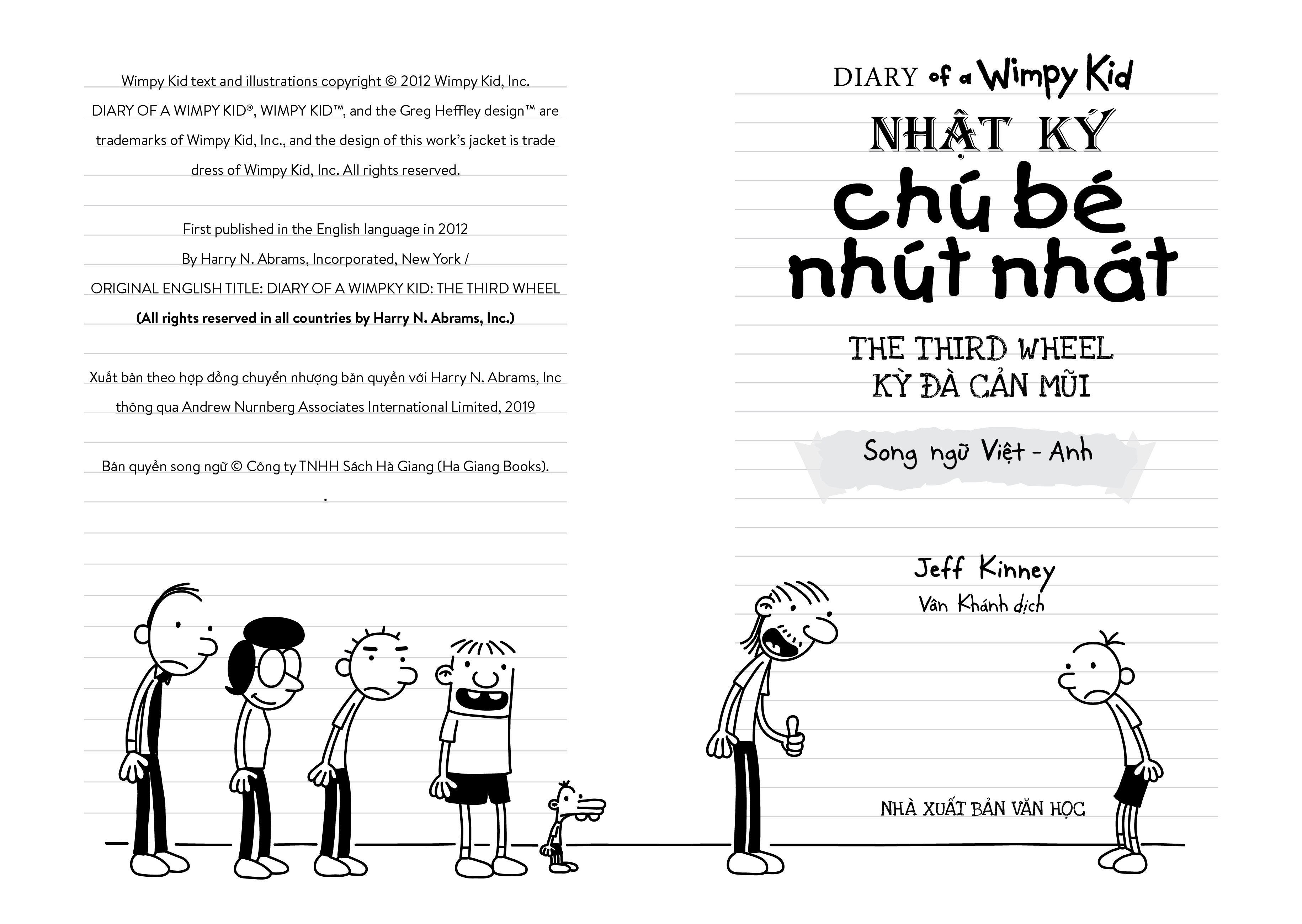 Nhật Ký Chú Bé Nhút Nhát song ngữ Việt-Anh Tập 7 Kỳ Đà Cản Mũi