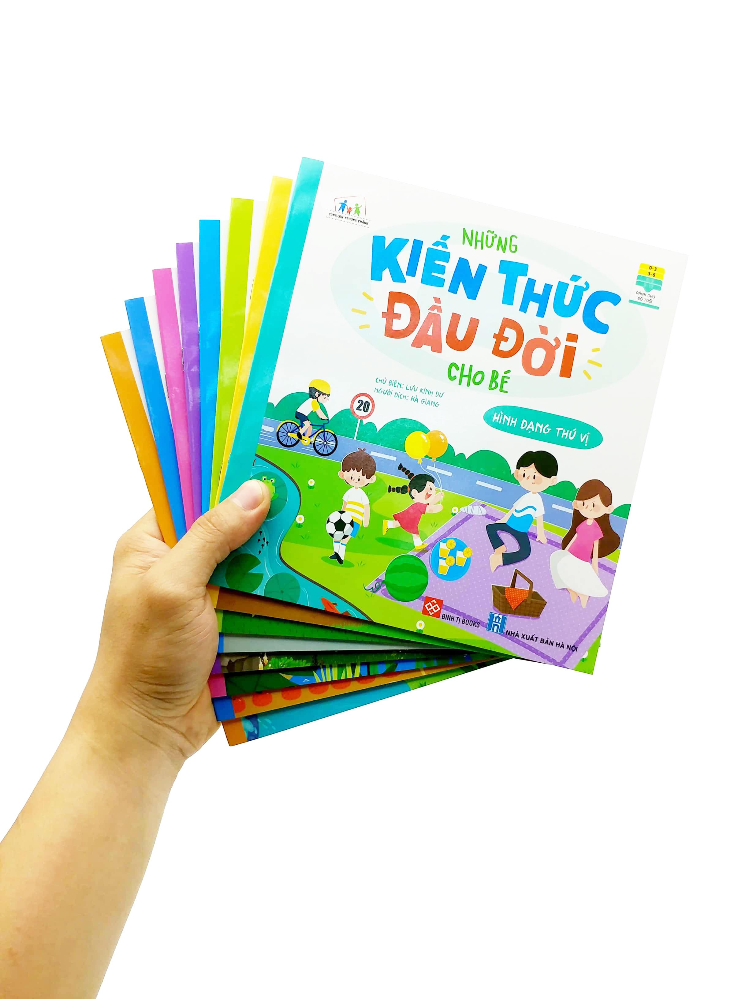 Bộ Sách Những Kiến Thức Đầu Đời Cho Bé (Bộ 8 Cuốn)