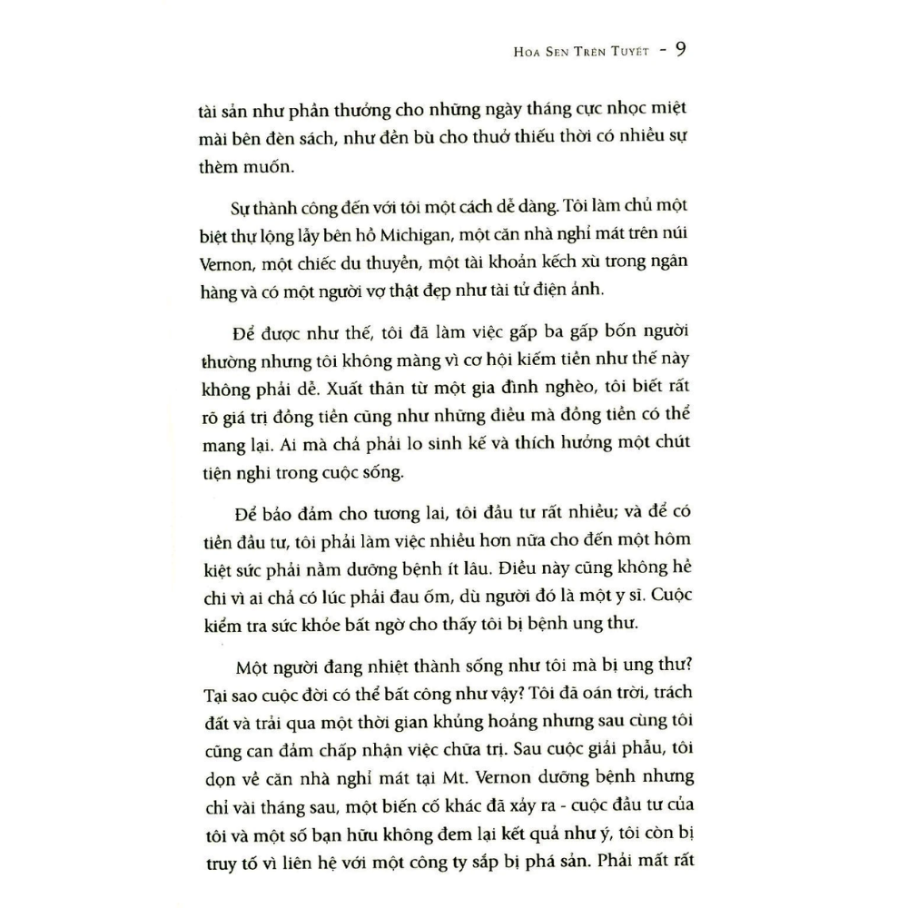 Sách Hoa sen trên tuyết - Nguyên Phong