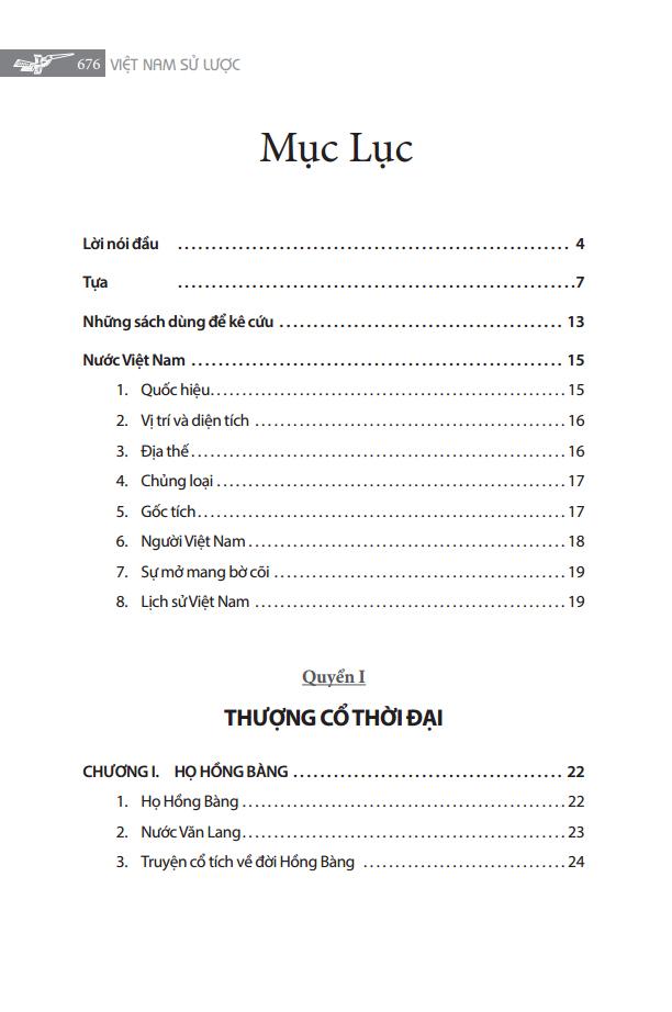 Việt Nam Sử Lược (Tái Bản)