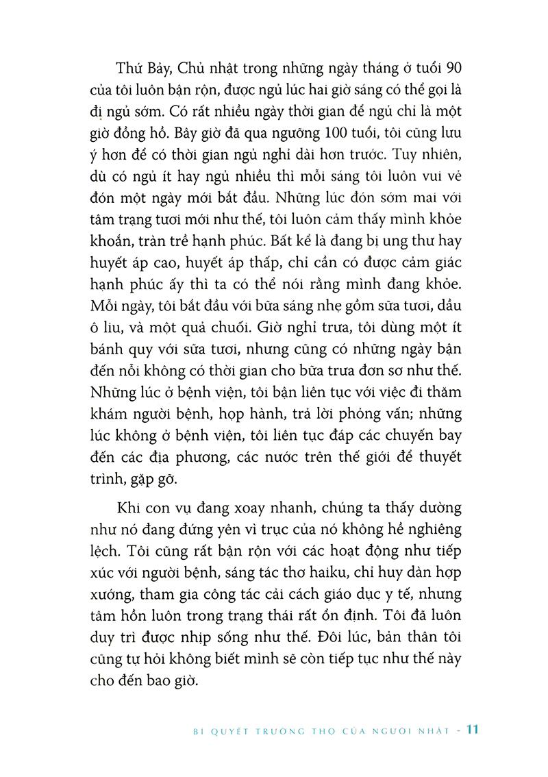 Bí Quyết Trường Thọ Của Người Nhật