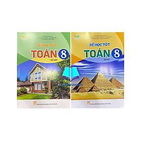 Sách - Combo Để học tốt toán 8 - tập 1 + 2 ( kết nối tri thức )
