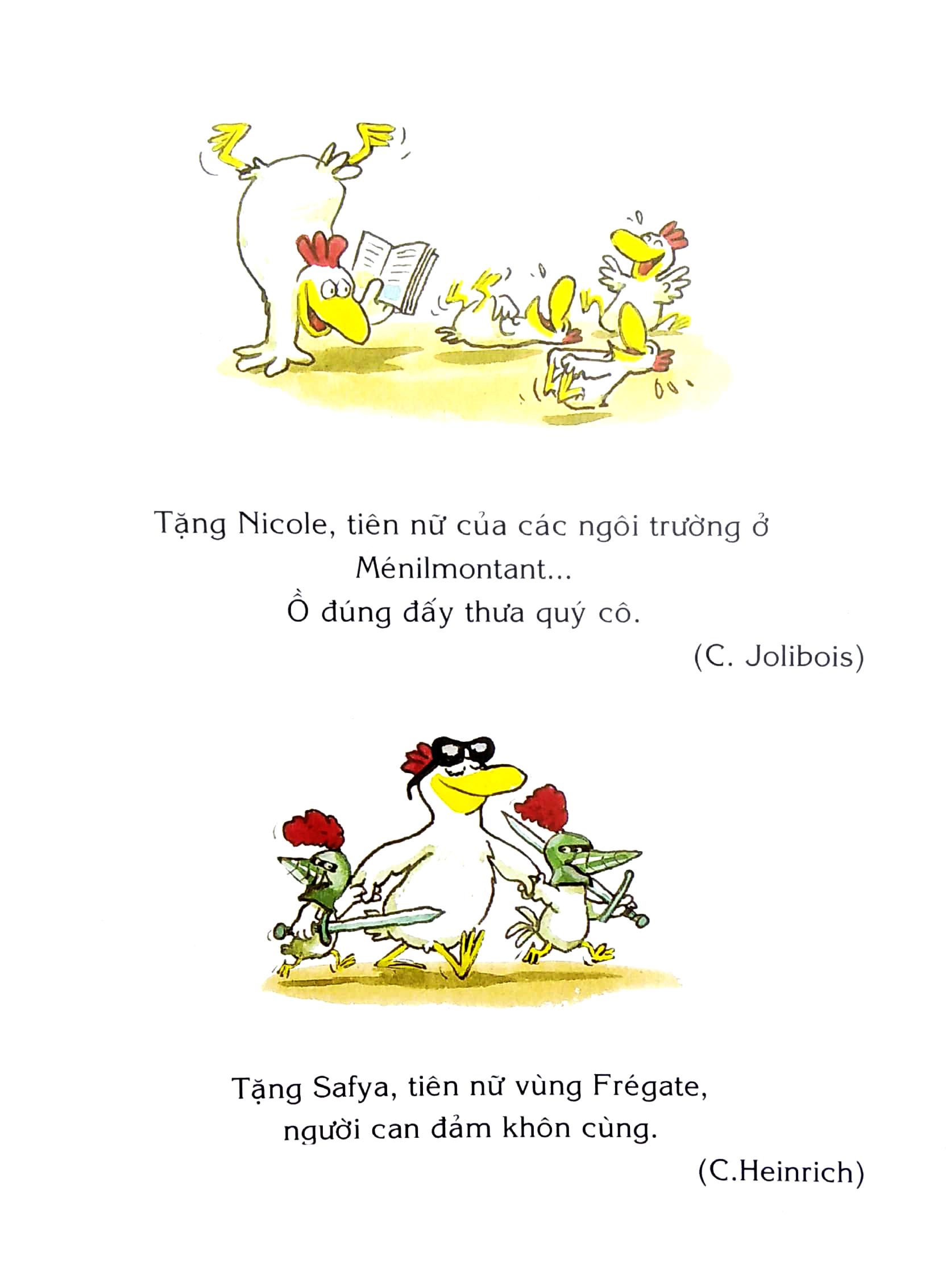 Gà Con Bé Bỏng, Quái Thú Và Chàng Hiệp Sĩ (Tái Bản)