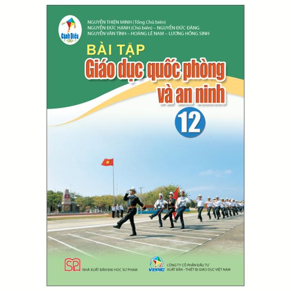 Sách - Bài Tập Giáo Dục Quốc Phòng Và An Ninh 12 (Cánh Diều) (Chuẩn)