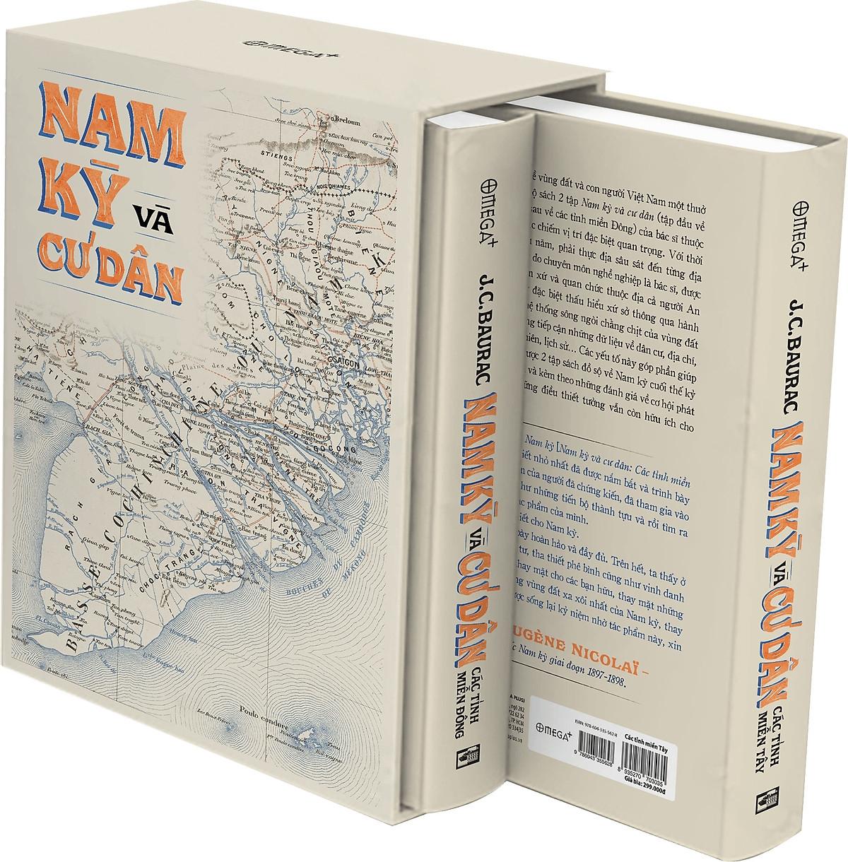 Bộ Sách Nam Kỳ Và Cư Dân Các Tỉnh (Bộ 2 Cuốn)