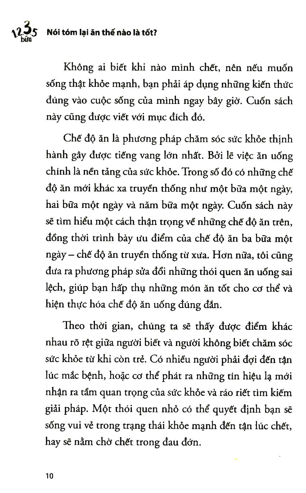1,2,3,5 Bữa - Nói Tóm Lại Ăn Thế Nào Là Tốt?