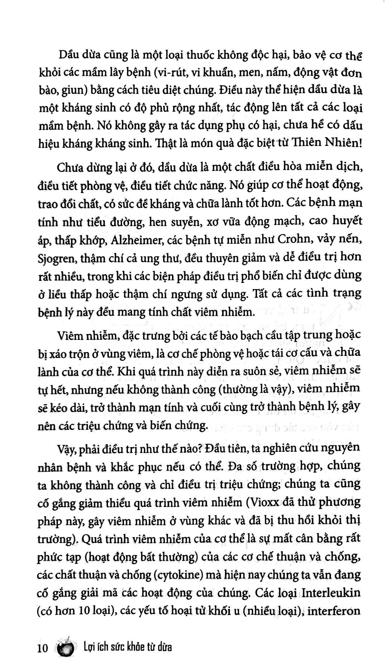 Sách - Lợi Ích Sức Khỏe Từ Dừa