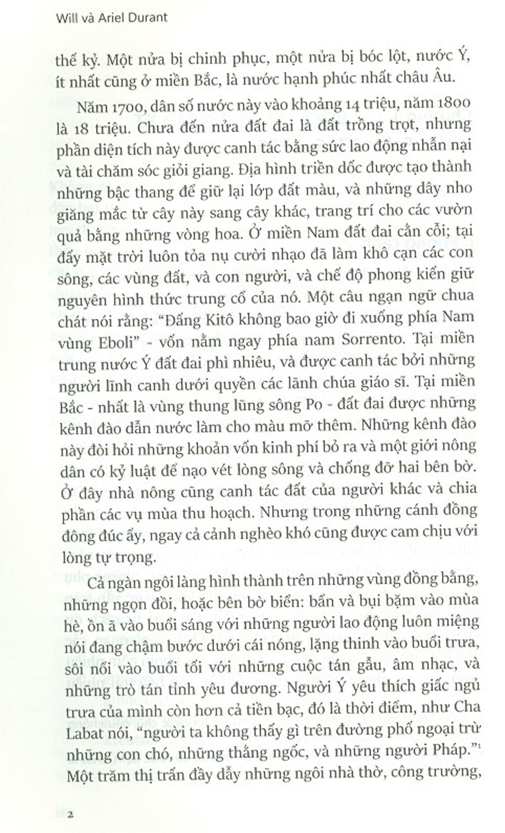 Sách IRED Books - Lịch sử văn minh thế giới phần 10 : Rousseau Và Cách Mạng, tập 2 : Nam Âu Công Giáo - Will Durant