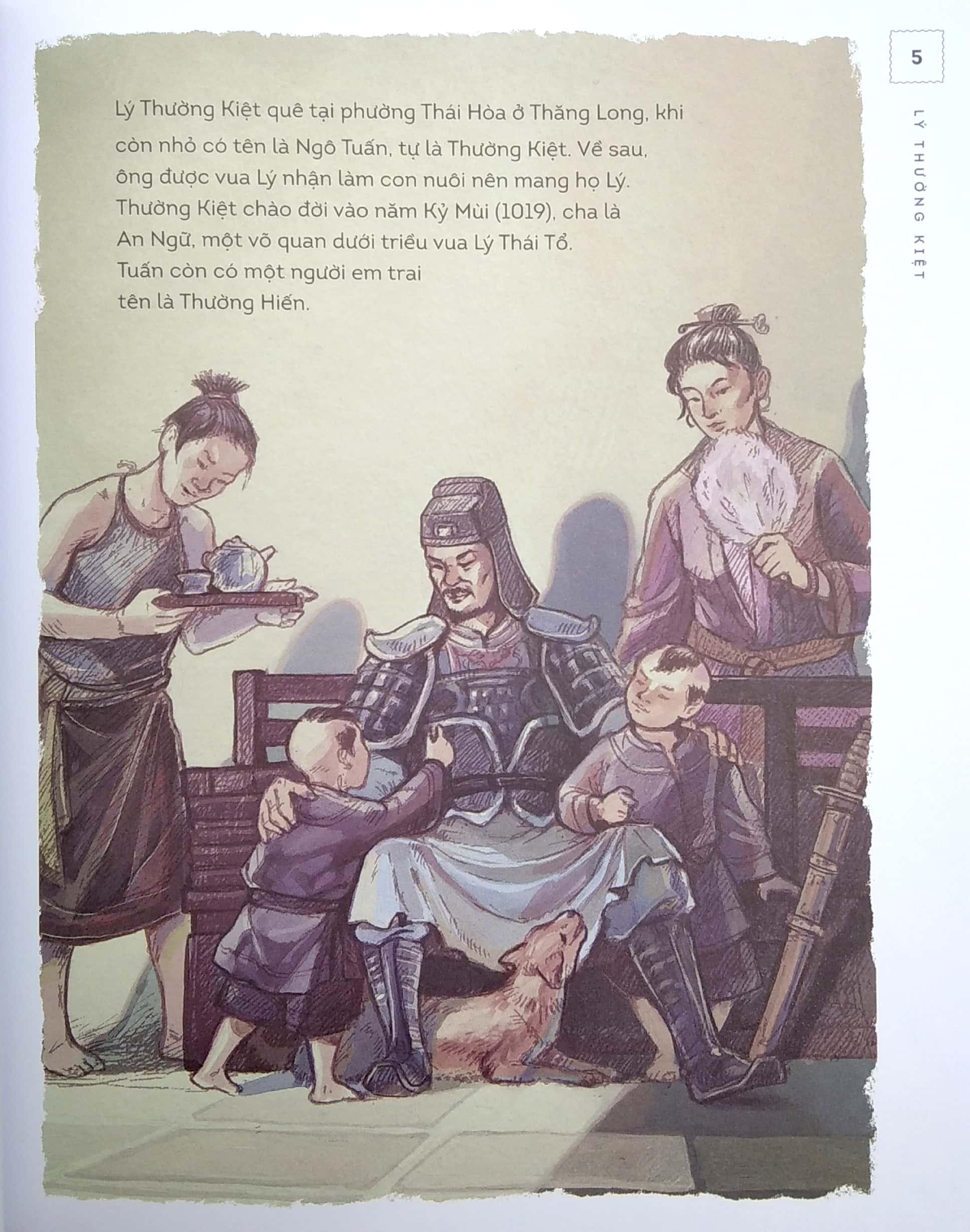 Lịch Sử Việt Nam Bằng Tranh: Lý Thường Kiệt (Bản Màu)