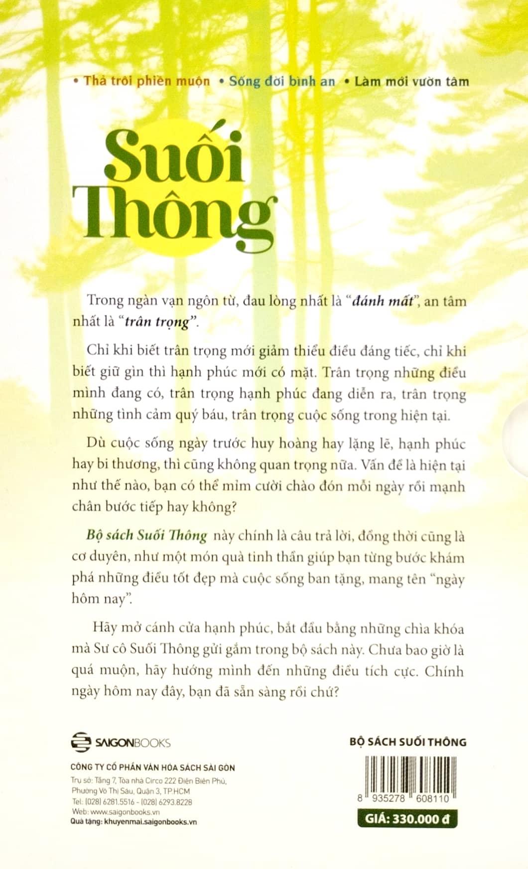 Bộ Sách Suối Thông (Bộ 3 Cuốn)