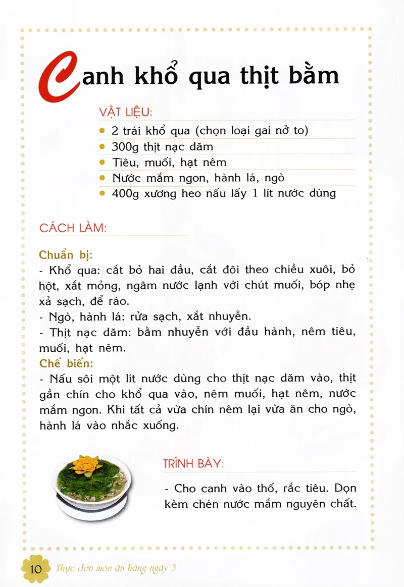 Thực Đơn Món Ăn Hàng Ngày - Tập 3 - VT