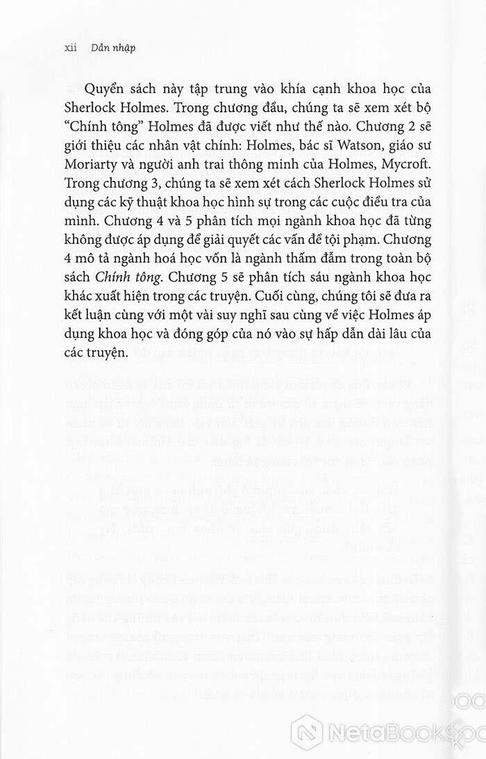 Trí Tuệ Sherlock Holmes - Phá Án Bằng Khoa Học Và Khoa Học Hình Sự