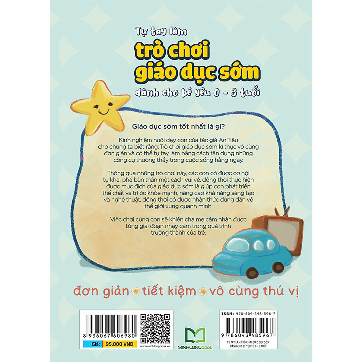 Tự Tay Làm Trò Chơi Giáo Dục Sớm Dành Cho Bé Yêu 0-3 Tuổi