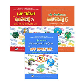 Combo 3 sách lập trình dành cho học sinh từ 10 tuổi đến 16 tuổi