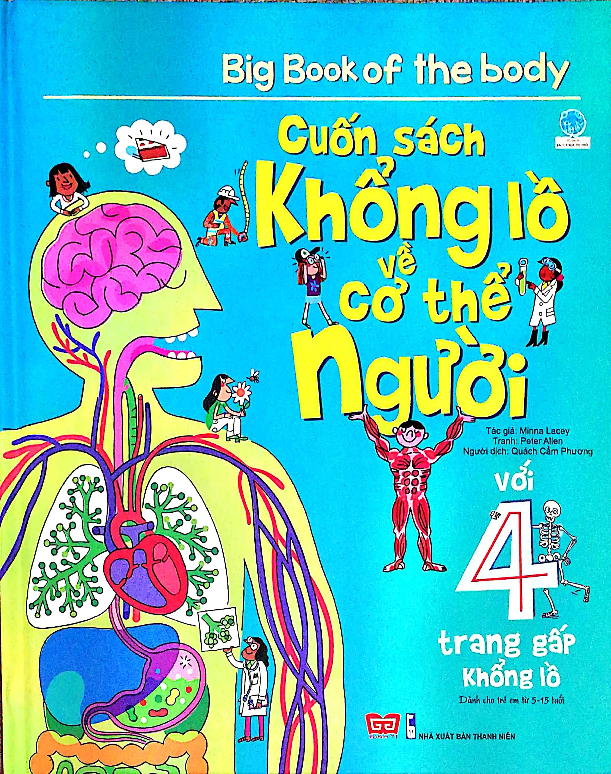 Sách Tương Tác - Big Book - Cuốn Sách Khổng Lồ Về Cơ Thể Người (Tái Bản)