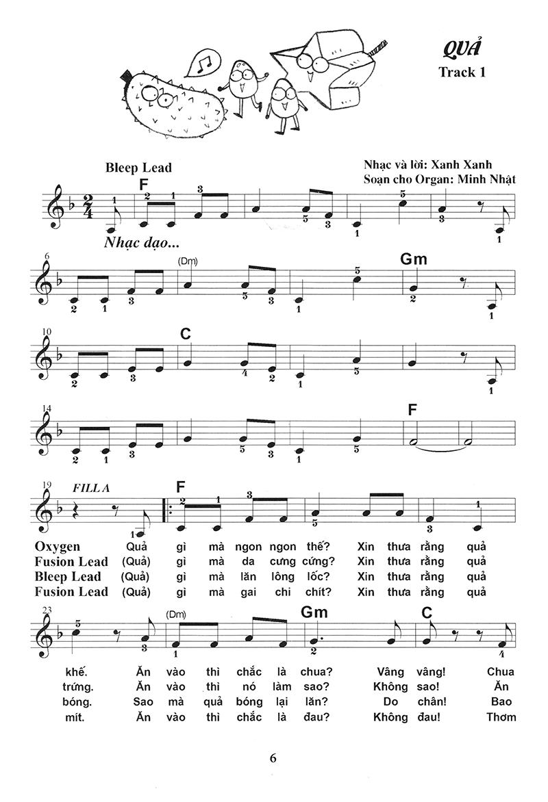 Thực Hành Biểu Diễn Organ Cho Thiếu Nhi – Tập 4