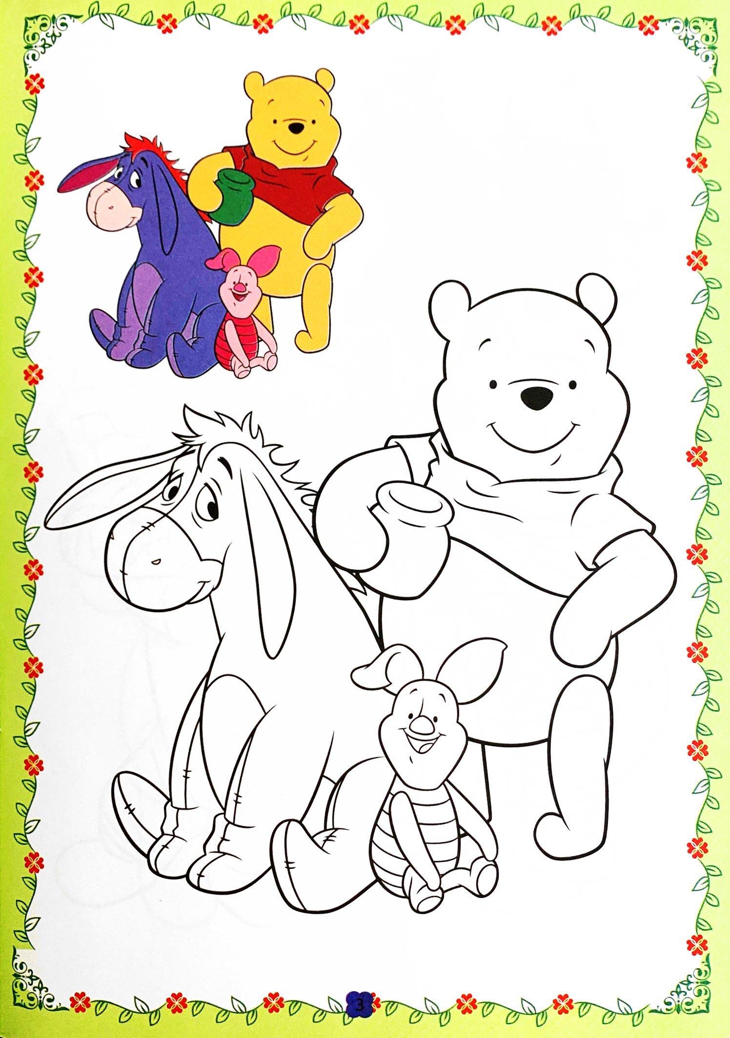Tô Màu Babies 3 - Pooh Và Những Người Bạn