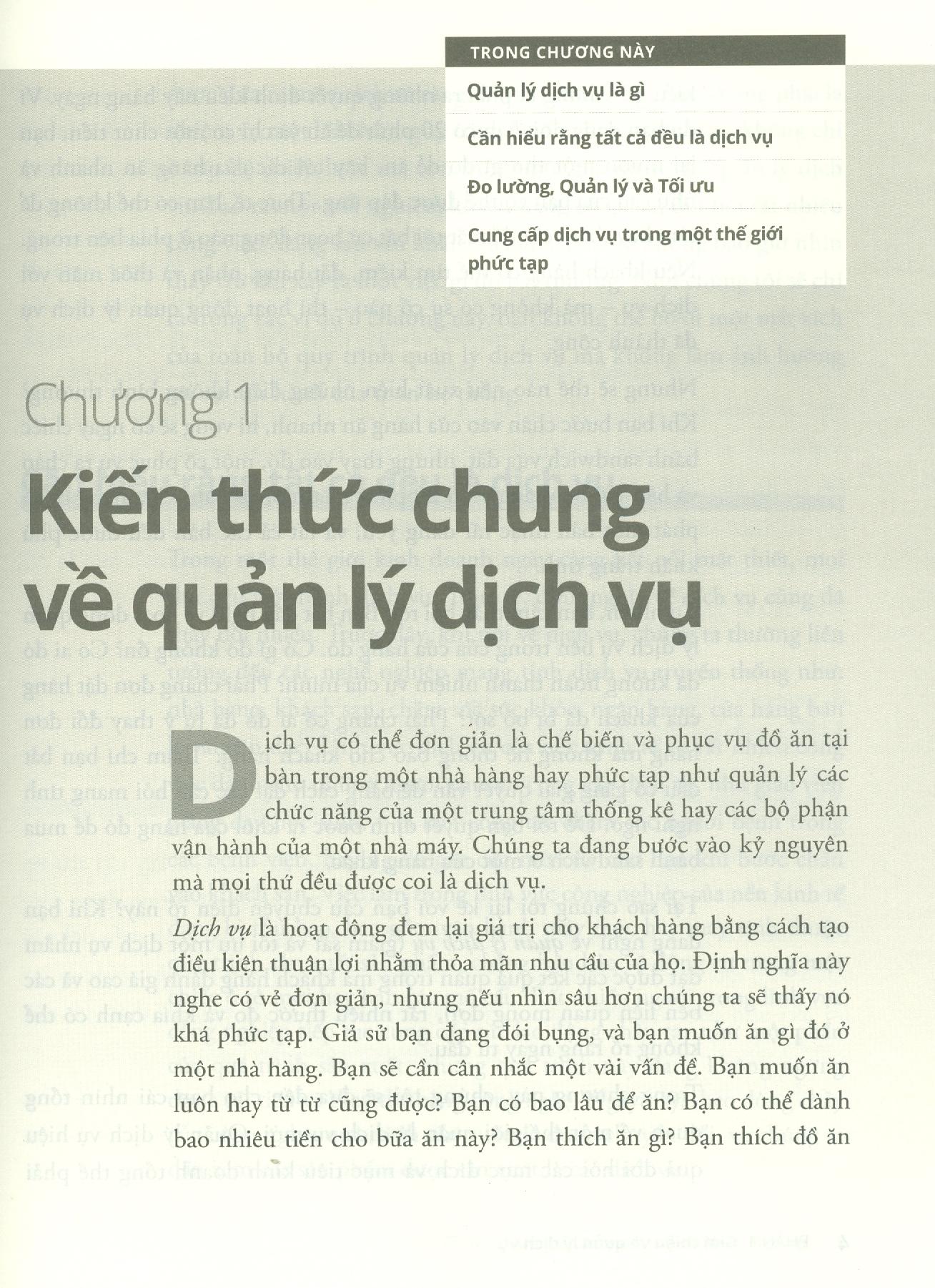 Quản lý dịch vụ for Dummies