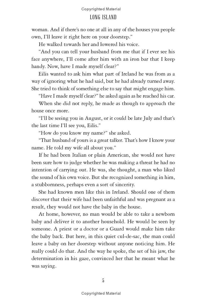 Eilis Lacey - Book 2 - Long Island