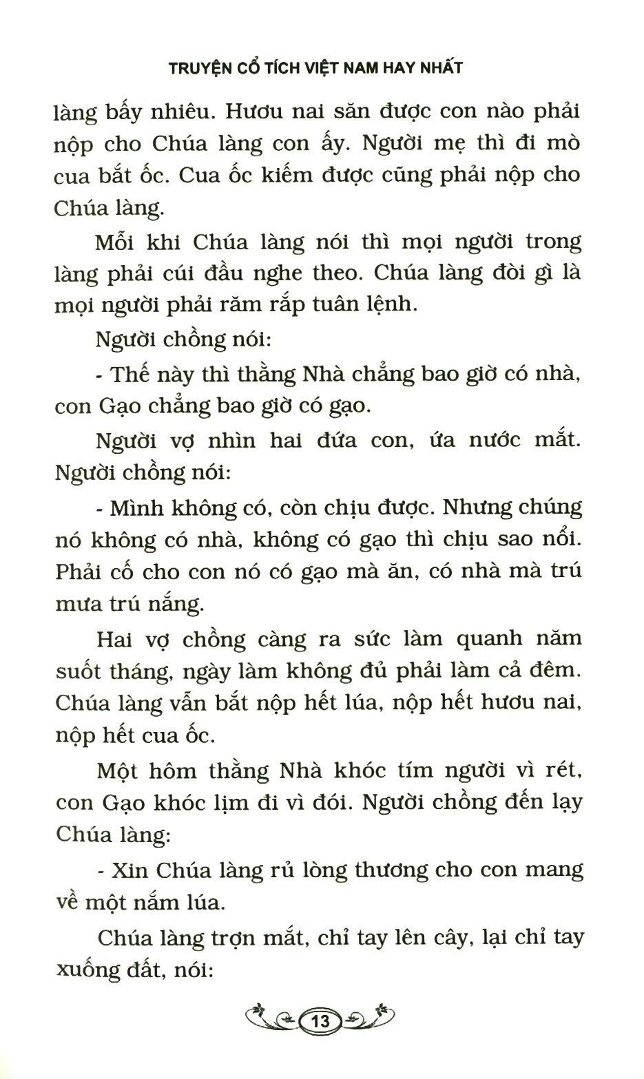 Truyện Cổ Tích Việt Nam Hay Nhất - Tập 2 (Tái Bản)