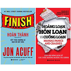 Combo Nghệ Thuật Tư Duy Phát Triển Doanh Nghiệp: Hoảng Loạn, Hỗn Loạn Và Cuồng Loạn - Gần 400 Năm Lịch Sử Các Cuộc Khủng Hoảng Tài Chính + Hoàn Thành - Kết Thúc Những Gì Bạn Đã Bắt Đầu Của Jon Cuff ( 2 Cuốn Sách Kinh Tế Bậc Thầy )