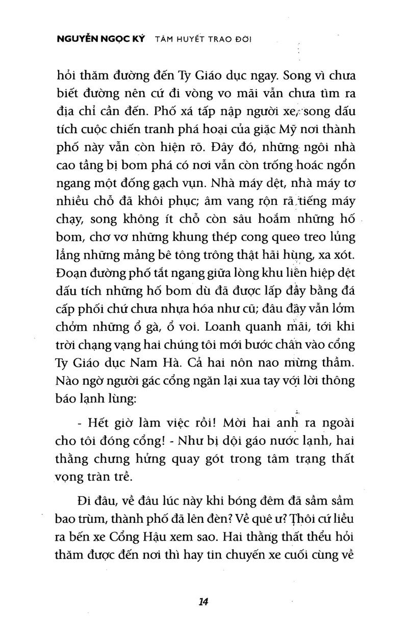 Tự Truyện Nguyễn Ngọc Ký - Tâm Huyết Trao Đời