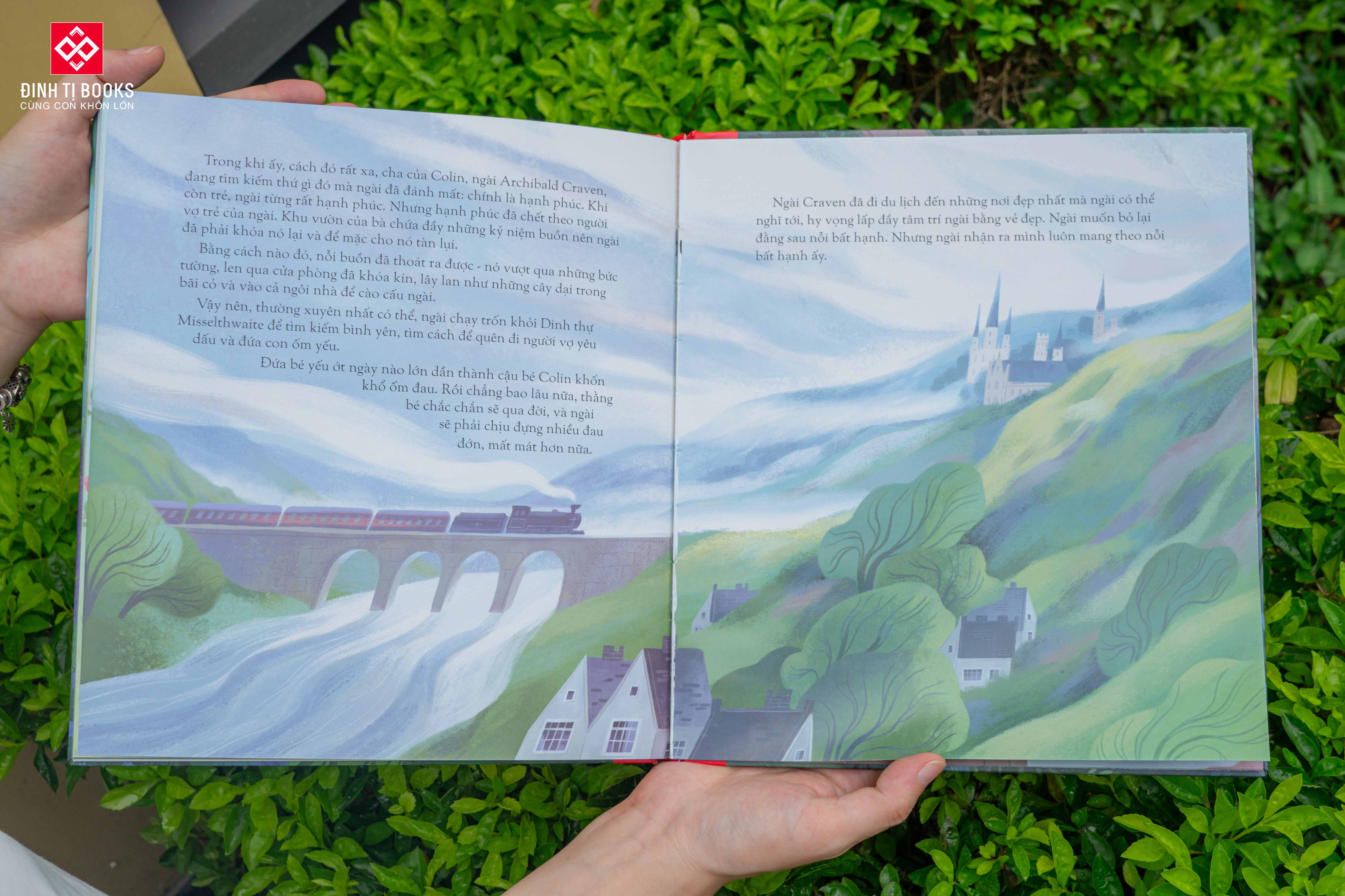 Sách - Illustrated Special Edition - Khu vườn bí mật - Đinh Tị Books