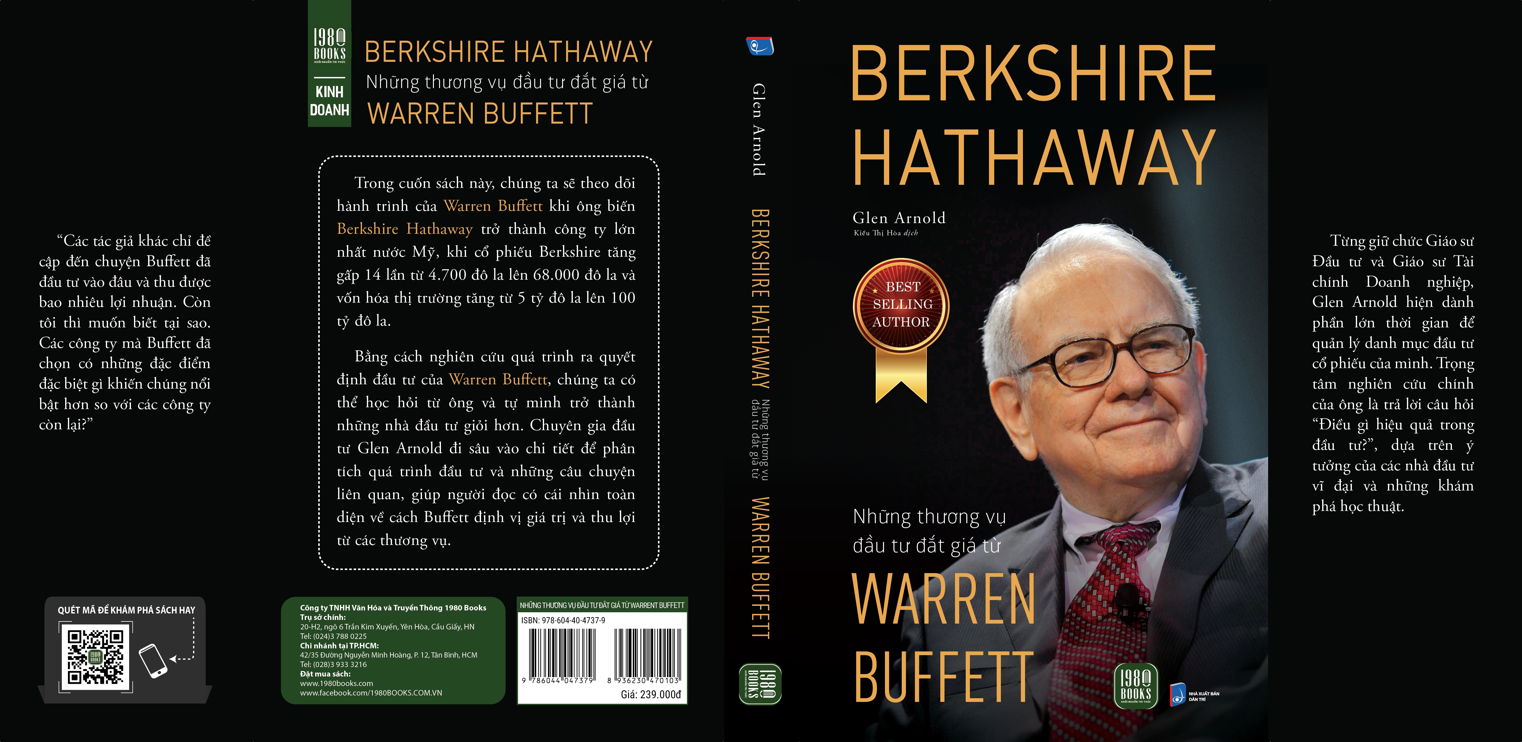 BERKSHIRE HATHAWAY: Những thương vụ đầu tư đắt giá từ Warren Buffett