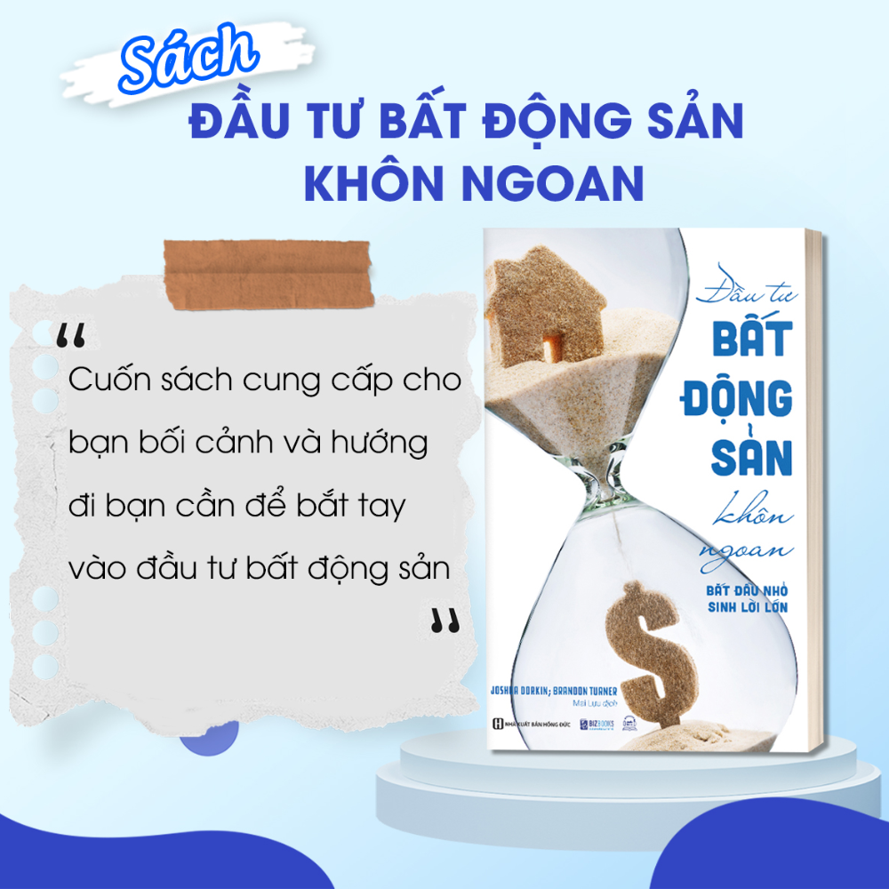 Sách - Đầu Tư Bất Động Sản Khôn Ngoan: Bắt Đầu Nhỏ, Sinh Lời Lớn - MCBooks