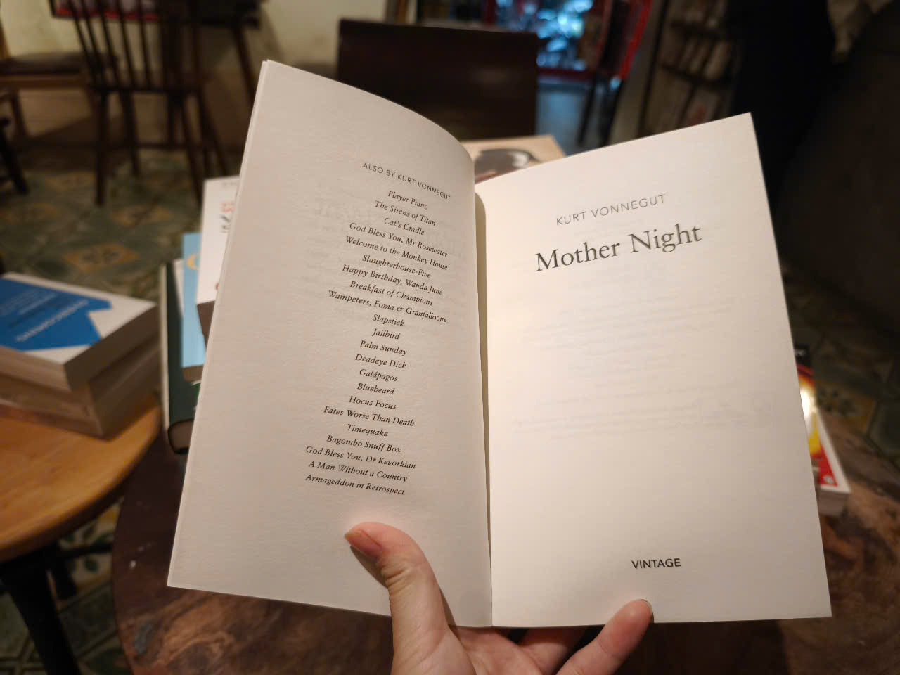 Sách - Mother Night by Kurt Vonnegut - Fiction / Classics in English