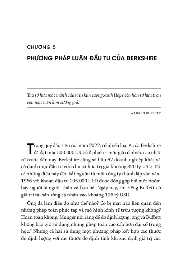 Warren Buffett - Nhà Đầu Tư Và Doanh Nhân Khởi Nghiệp