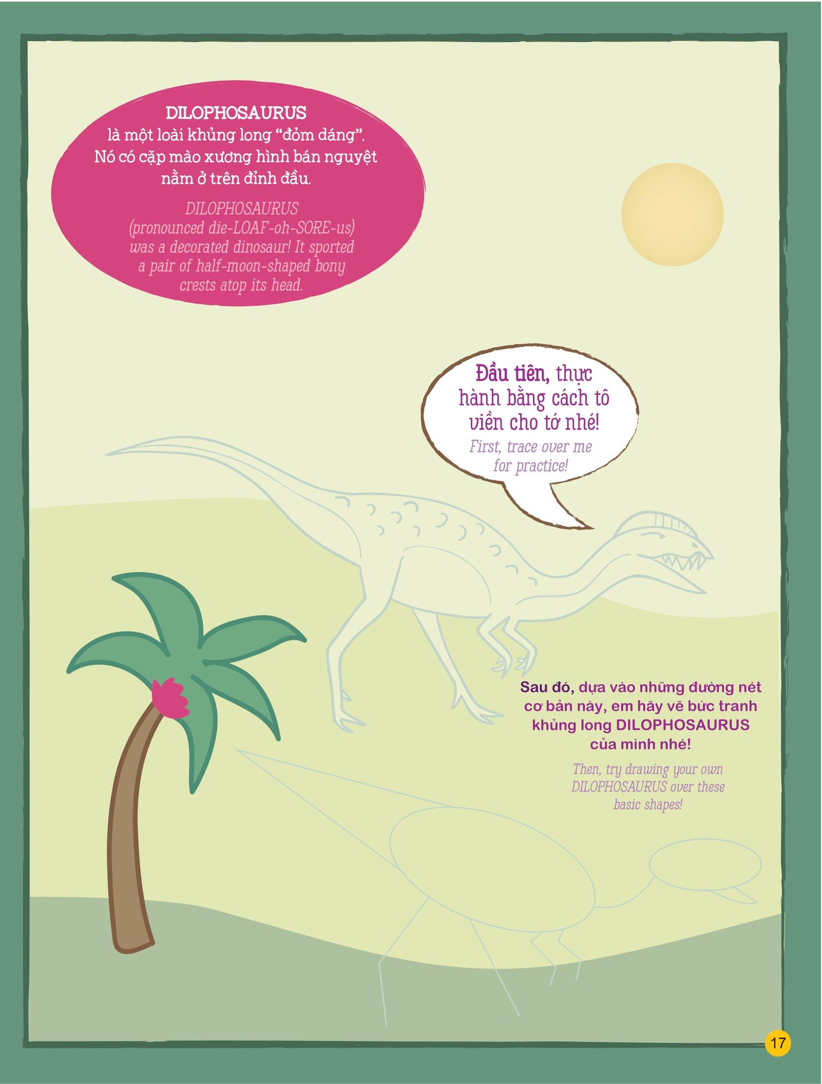 Họa Sĩ Tí Hon - Learn To Draw... Dinosaurs! - Nào, Ta Cùng Học Vẽ… Các Loài Khủng Long!