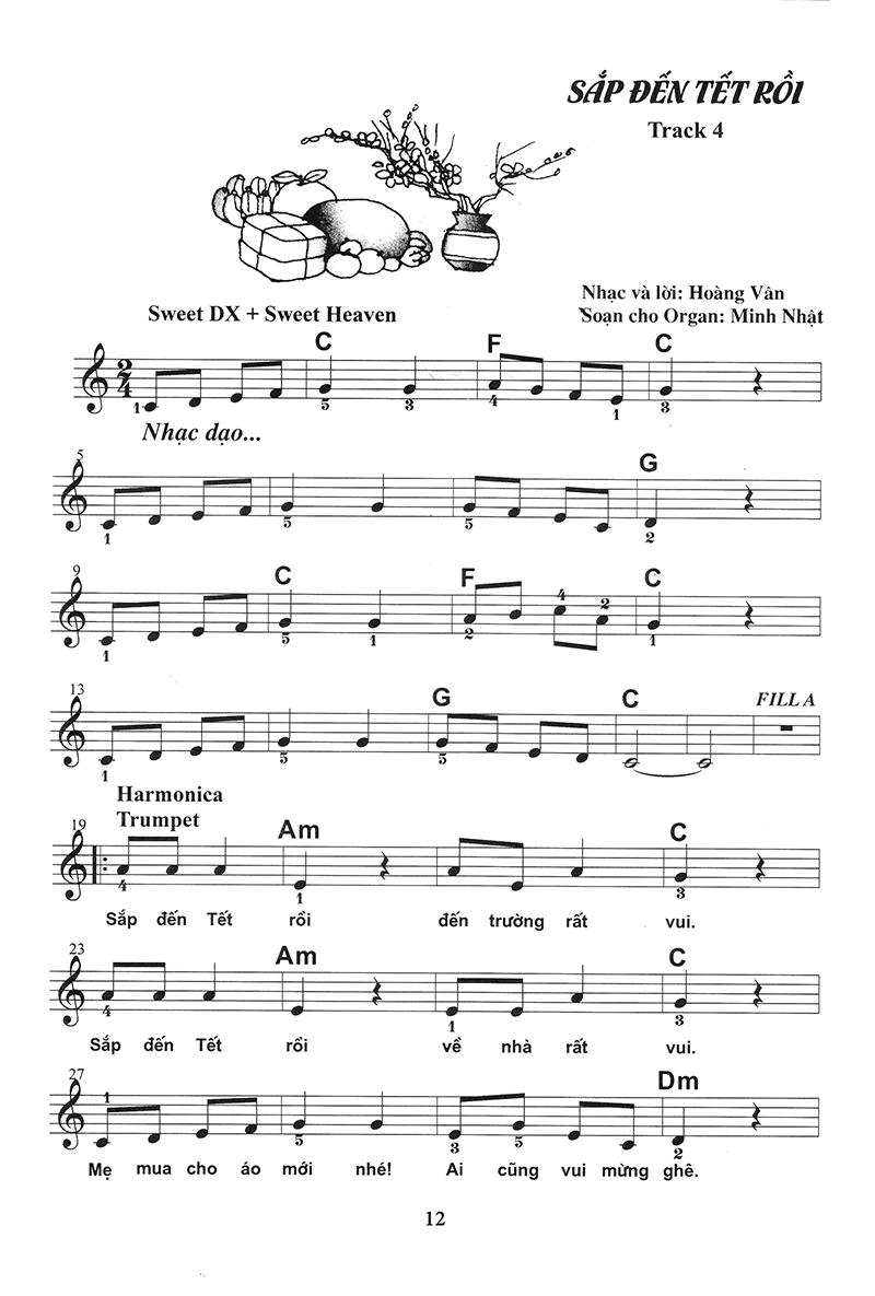 Thực Hành Biểu Diễn Organ Cho Thiếu Nhi – Tập 4