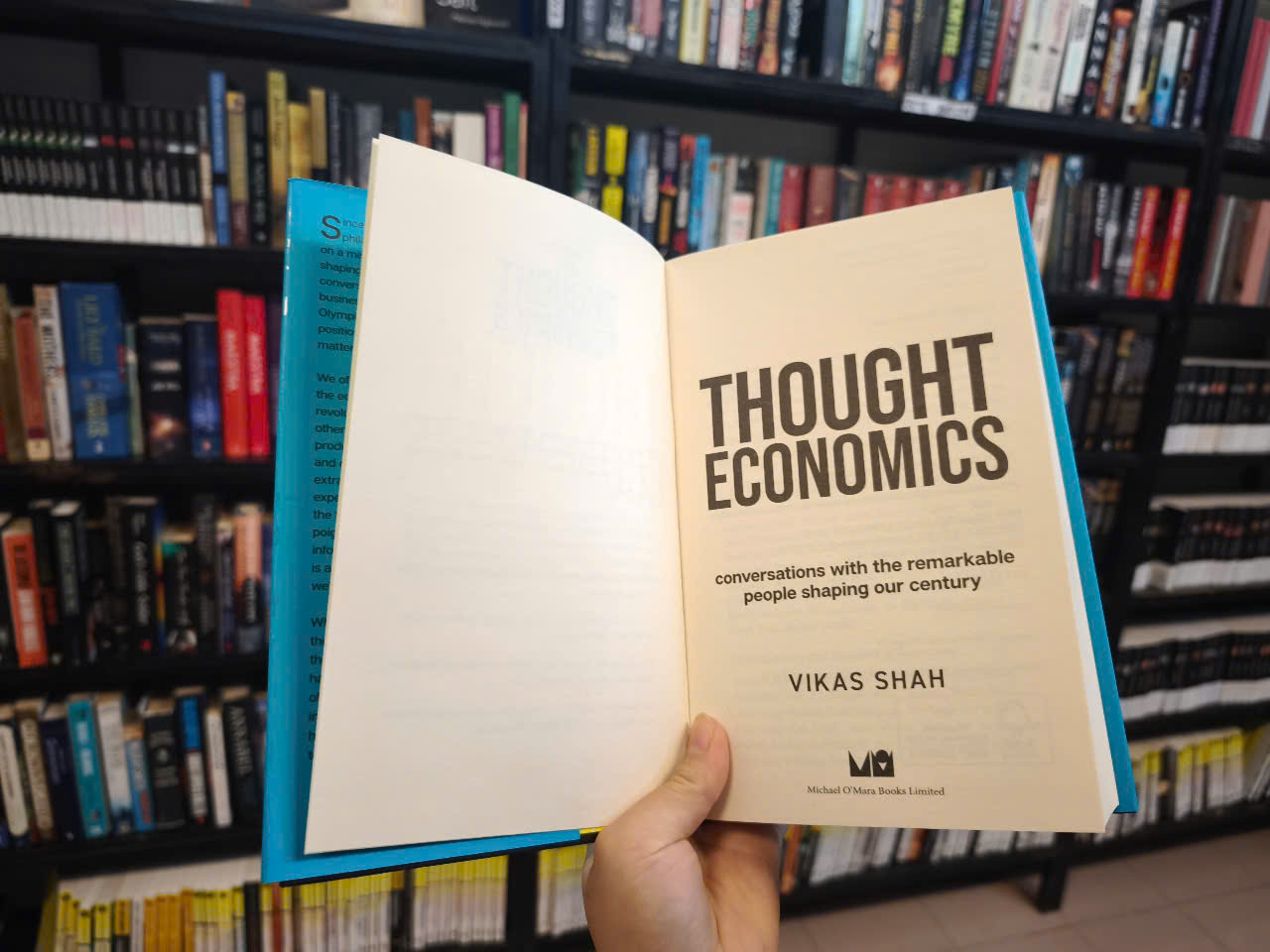 Sách - Thought Economics: Conversations with the Remarkable People Shaping Our Century by Vikas Shah - Nonfiction/ Economics in English