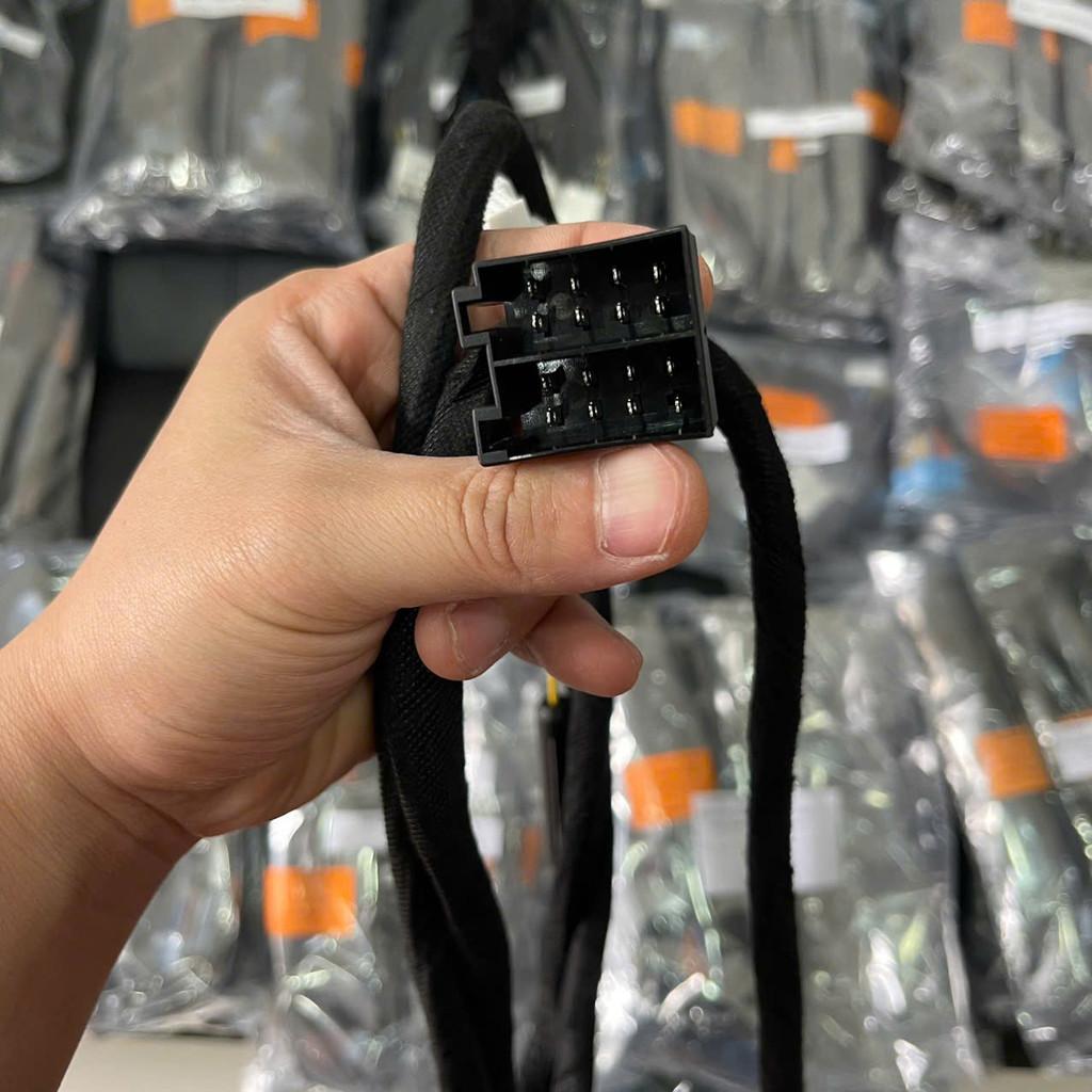 Dây nối DSP/ampli, cáp truyền tải tín hiệu âm thanh cho màn hình MG3, MG5, Peugeot cỡ bé, độ loa Plug N Play.