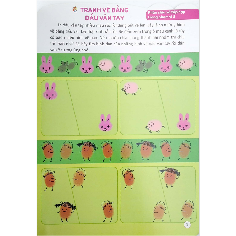 Bóc Dán Hình Thông Minh Phát Triển Khả Năng Tư Duy Toán Học IQ EQ CQ (5-6 Tuổi) - 198 Sticker (Quyển 3)
