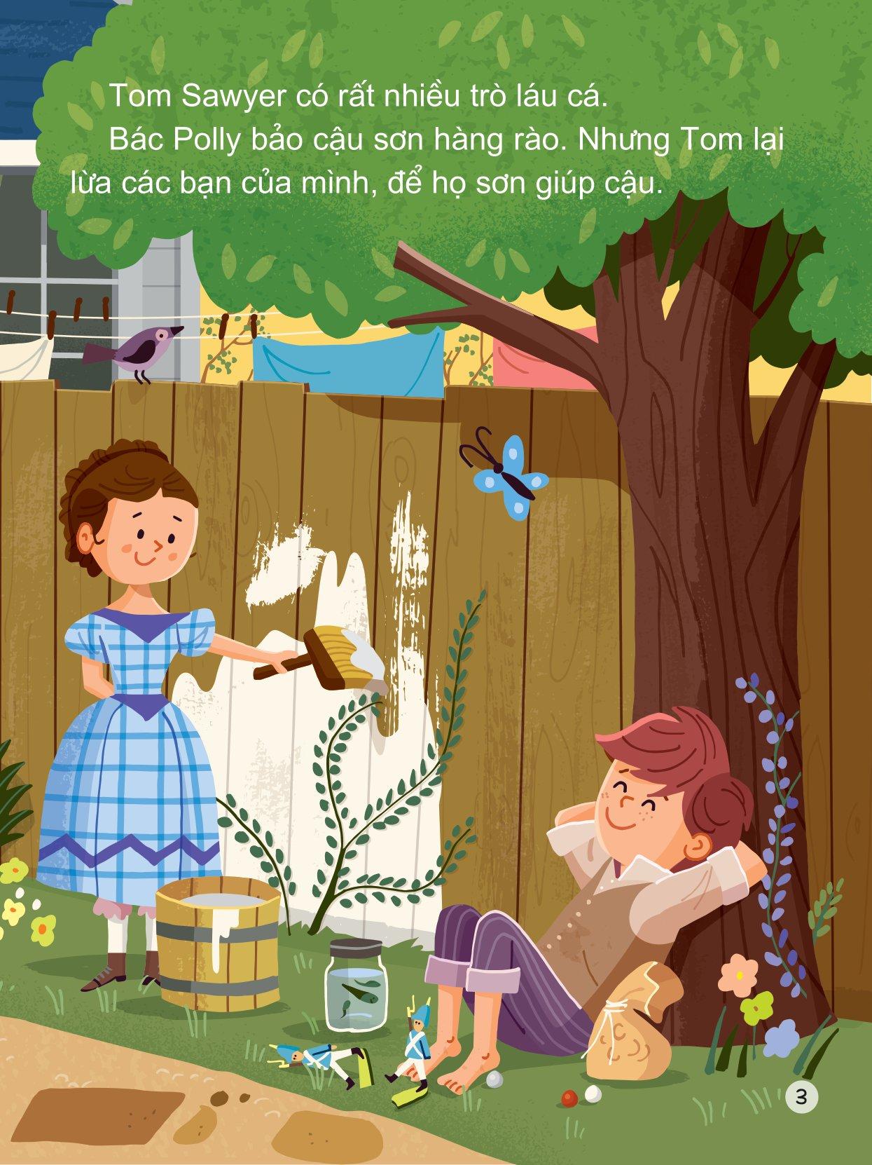 Sách Tác Phẩm Kinh Điển Dành Cho Thiếu Nhi - Những Cuộc Phiêu Lưu Của Tom Sawyer