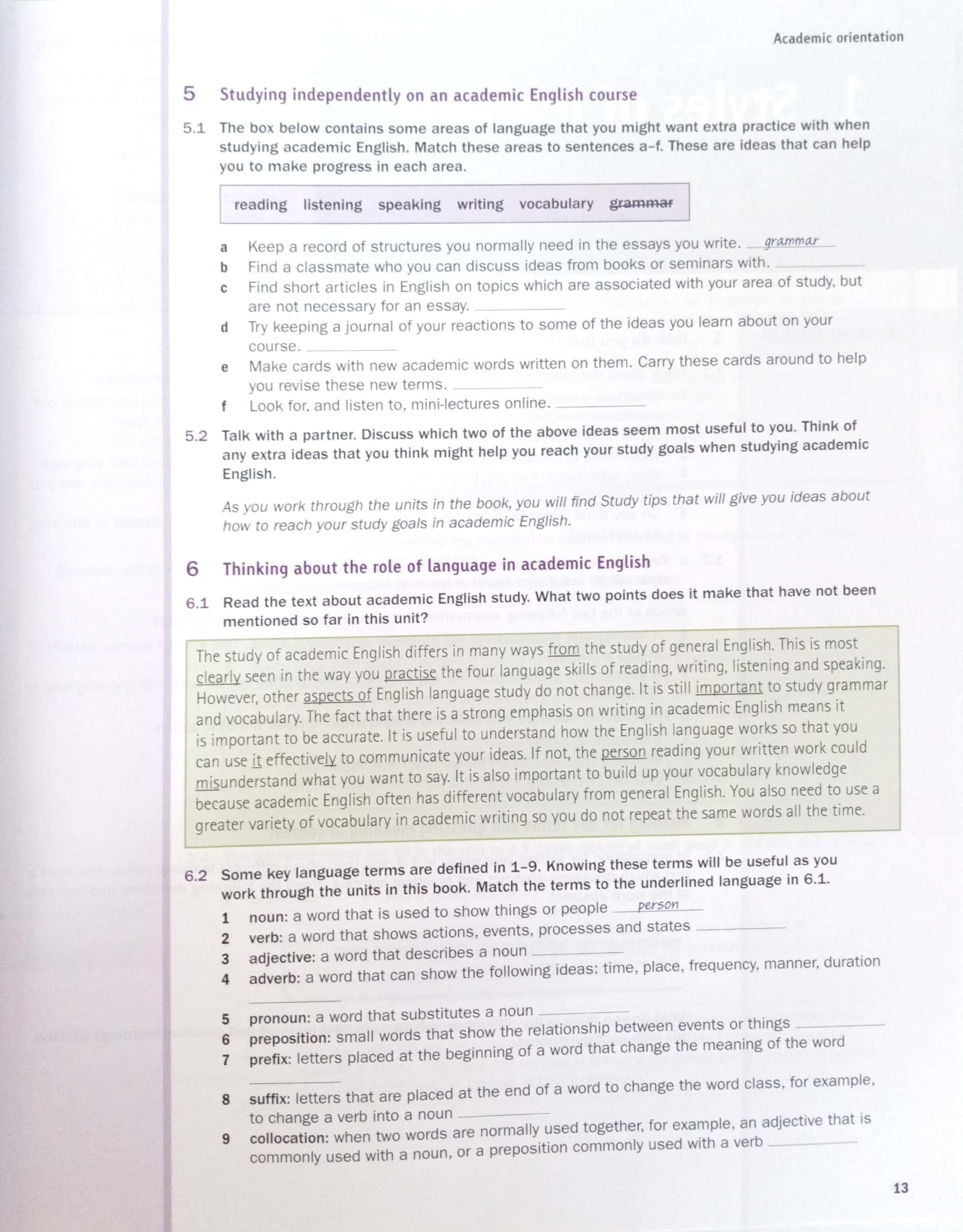 Cambridge Academic English B1+ Intermediate Student