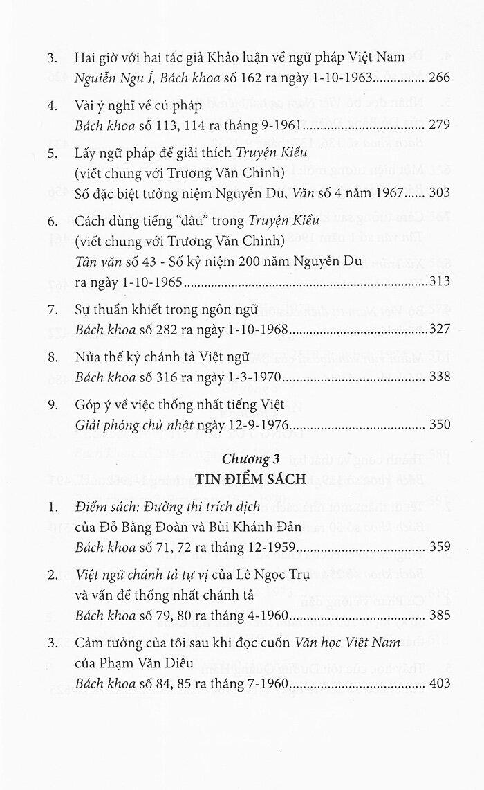 Nguyễn Hiến Lê - Tác Phẩm Đăng Báo: Bên Lề Con Chữ