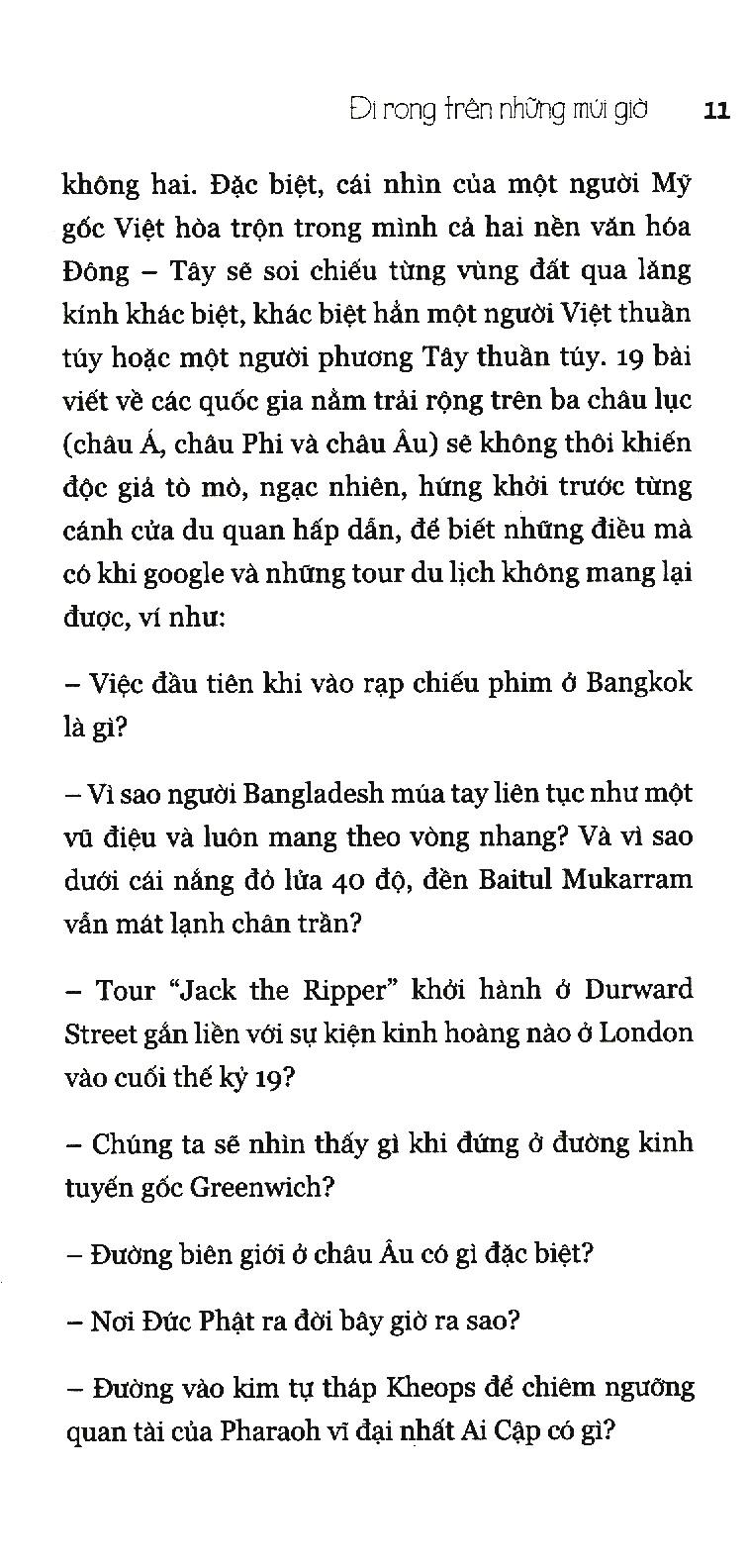 Đi Rong Trên Những Múi Giờ
