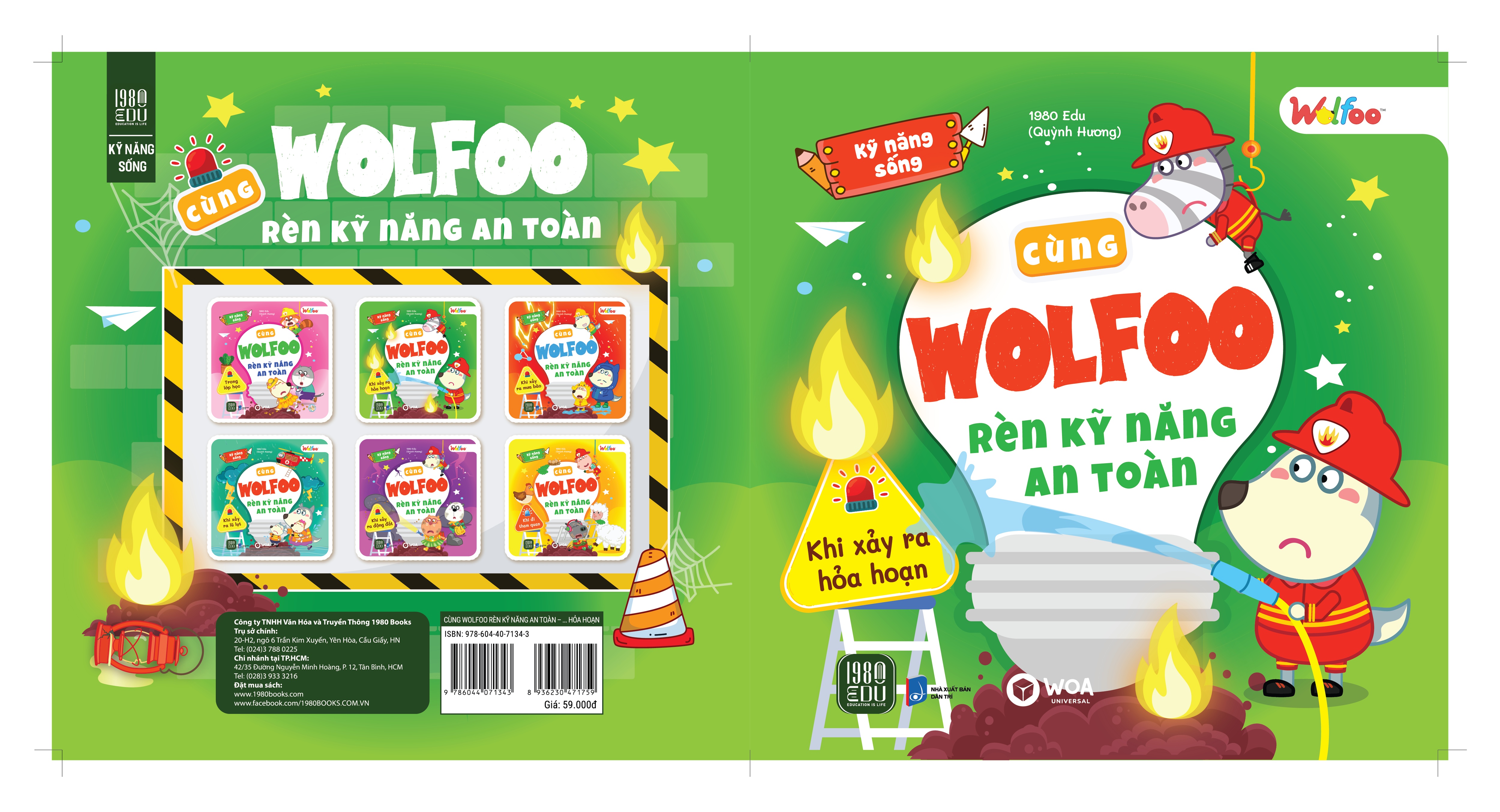 Cùng Wolfoo Rèn Kỹ Năng An Toàn Khi Xảy Ra Hỏa Hoạn